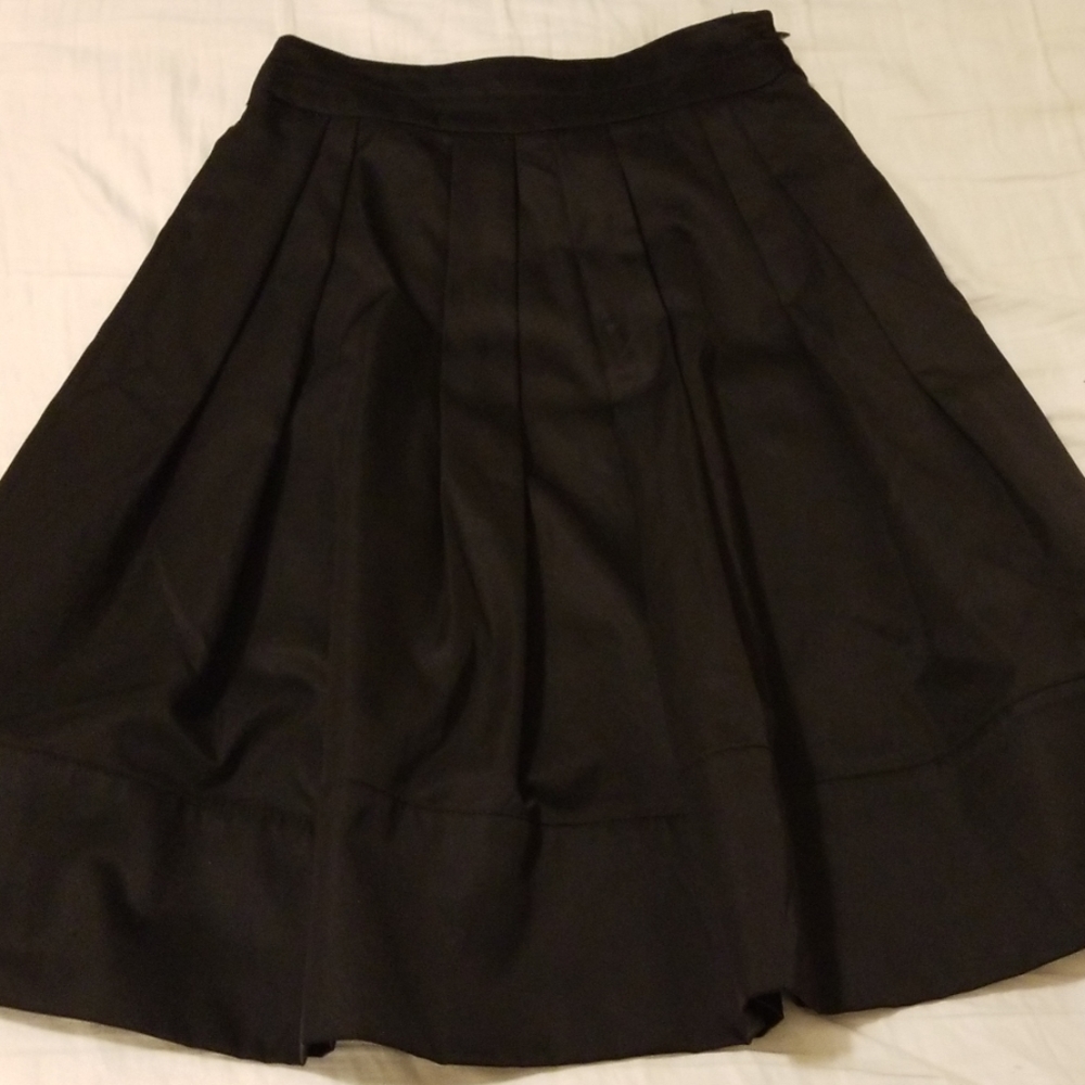 Miz Wear NY Black Big Pleated Skirt